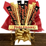 TOBLERONE & MARS BAR Chocolate Bouquet | Gift Box | Sweets Hamper | Christmas 