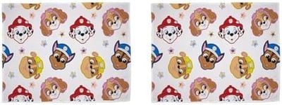 Paw Patrol Official Fleece Blanket|Pupster Design Super Soft Warm Throw | Character World Brands | Perfect For Any Children's Bedroom, Camping & Sleepovers (Pack of 2)