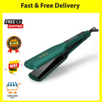 Quality Upgraded 2 . 24 Inch Extra Wide Plate Hair Straighteners , Nano