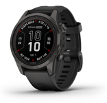 Garmin Fenix 7S Pro Sapphire Solar 42 mm, Carbon Gray, Smartklokke