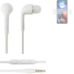 Earphones for Motorola Moto E32 in earsets stereo head set