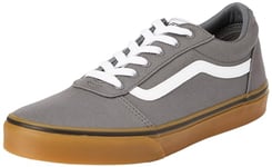 Vans Garçon Fille Ward Basket, Gum Pewter a, 27.5 EU