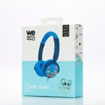 Casque enfant WE WeKids - modèle MER - bleu - limité à 85dB - double prise jack