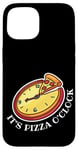 iPhone 15 Watch Pizza Time Eat More Pizza Fun Watch Case