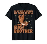 Big Brother Pregnancy Announcement and Baby Shower Design T-Shirt