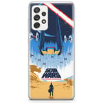 ERT GROUP Coque de téléphone Portable pour Samsung A52 5G / A52 LTE 4G / A52S 5G Original et sous Licence Officielle Star Wars Motif 034 adapté à la Forme du téléphone Portable, Coque en TPU