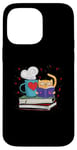 iPhone 14 Pro Max Kittens Cats Tea and Books Reading For Reader Case