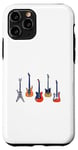 Coque pour iPhone 11 Pro Guitare-accessoires pour musiciens guitaristes, amateurs de