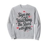 Vintage Valentines Cupid's Day Funny Quotes Friends Lovers Sweatshirt