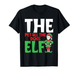 Pet All The Dogs Family Matching Christmas X-mas Holiday T-Shirt