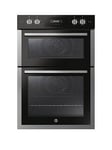 Hoover H-Oven 300 Ho9Dc3Ub308Bi 90Cm Built Under Double Oven - Black &Amp; Stainless Steel - Oven Only