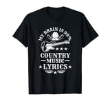 99% Country Music Lyrics Lover Gifts T-Shirt