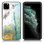 Apple Fantasy Marble iPhone 11 Pro Max kuoret - Lentävä kyyhkynen Monivärinen