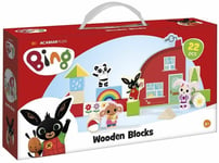 Totum Bambolino Toys Wooden Block Box Construction Set with Bing and (US IMPORT)