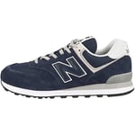 New Balance Homme NB 574 Sneakers, Bleu (Navy Blue EVN), 38 EU