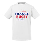 T-Shirt Enfant France Rugby Sport Xv Ballon Team