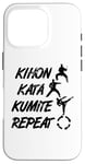 Coque pour iPhone 16 Pro Karate Pillars Martial Artist