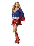 Rubie's 888239S000 Supergirl Dress Ladies Costume Marvel Heroes Adult, Womens, Multicolour, 8-10