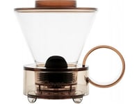 Clever Clever Dripper - Kaffetrakter I Glass 500Ml, Gjennomsiktig Brun