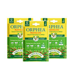 Orphea, Lot de 3 Paquets de 12 feuillets de Protection pour tiroirs et armoires, pour Laine et vêtements Toute la Saison, Parfum Legni de Cèdre 118935