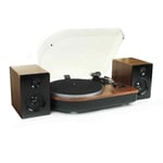 Steepletone Camden 2 Bluetooth Turntable System with Bookshelf Speakers