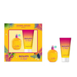 JEANNE ARTHES - Coffret cadeau pour Femme - Boum do Brazil - Eau de Parfum 100 ml + Lait pour le Corps 150 ml - Parfum Coco Vanille - Fabriqué et conditionné en France à Grasse