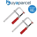 Trend KWJ/P/TCL Worktop Pro Jig Track F Clamps T-Bar Clamp - Pair PH/CLAMP/THR