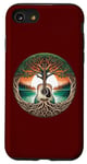 Coque pour iPhone SE (2020) / 7 / 8 Folk Music In Nature By A Lake Guitare acoustique hippie