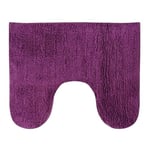 MSV Tapis de Bain Lavabo & WC Coton 45x35cm Violet