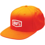 Keps 100 - Icon snapback orange one size textil