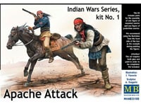 35188 Indian Wars Series, Apache Attack 1/35 Masterbox