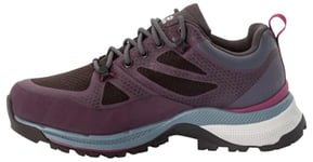 Jack Wolfskin Femme FORCE STRIKER TEXAPORE LOW W Chaussure de Trail, Violet / Gris, 36 EU