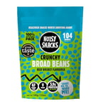 Noisy Snacks - Beef Brisket Crunchy Broad Beans, Great Taste Award Winning, Hint of Salt & Spicy, Healthy Low Calorie Snack, High Protein & Fibre, Vegan, Gluten Free, Palm Oil Free 7 x 100g Recyclable