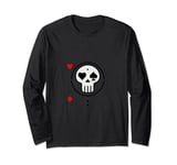 Skull and Ace of Spades Long Sleeve T-Shirt