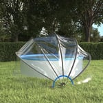 Dôme de piscine rond 376x188 cm pvc