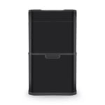 Tower Sensor Bin 50 Litre Ozone Recycling in Black | T938021BLK | Brand new