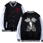 CAFINI Singer Print Jacket Sweatshirt Actor Lana Del Rey Print Jacket Student Youth Street Hip Hop Clothing (XS-3XL)