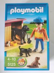 PLAYMOBIL Chiens et fermier réf 5125 dès 4 ans