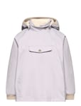 Matwai Fleece Lined Spring Jacket. Grs Outerwear Jackets & Coats Anoraks Purple Mini A Ture