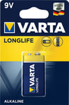 VARTA Longlife 9V 1 Pack (B)