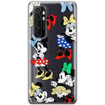 ERT GROUP mobile phone case for Xiaomi MI NOTE 10 Lite original and officially Licensed Disney pattern Minnie 076 optimally adapted to the shape of the mobile phone, partially transparent