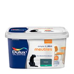 Dulux Valentine Simple & Déco Peinture intérieure de Rénovation - Pour vos meubles en bois, mélaminé, PVC, métal peint - Couleur : Canard Satin - 2L - 5330469