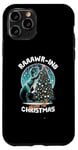 Coque pour iPhone 11 Pro Balade autour du dinosaure de Noël