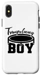 Coque pour iPhone X/XS Trampoline Guy Entraîneur de trampoline