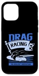 Coque pour iPhone 12/12 Pro Des courses de dragsters que vous ne comprendriez pas Car Funny Mechanic