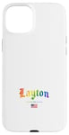 Coque pour iPhone 15 Plus Layton Gothic Design Lgbtqai+ rainbow Version