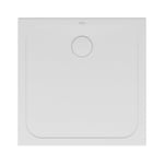 Receveur de douche carré 100x100 VILLEROY & BOCH Lifetime Plus Cerasoft blanc - antidérapant classe C/PN24