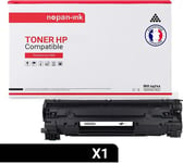 TONER CF283X 83X CF283X 83X Noir x 1 Compatible pour HP-NOPAN-INK P LaserJet Pro M201dw P LaserJet Pro M201n P LaserJet Pro M202dw P LaserJet Pro M202n P LaserJet Pro M244dw P LaserJet Pro M247dw P LaserJet Pro M249dw P LaserJet Pro MFP M225dn P Las