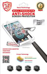 BULL Anti-Shock Film de Protection pour iPad 2, 3 et 4 - INCL. Reinigungstuch et Bedienungsanleitung