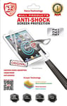 Bull Anti-Shock Film de Protection pour iPad 2, 3 et 4 - INCL. Reinigungstuch et Bedienungsanleitung